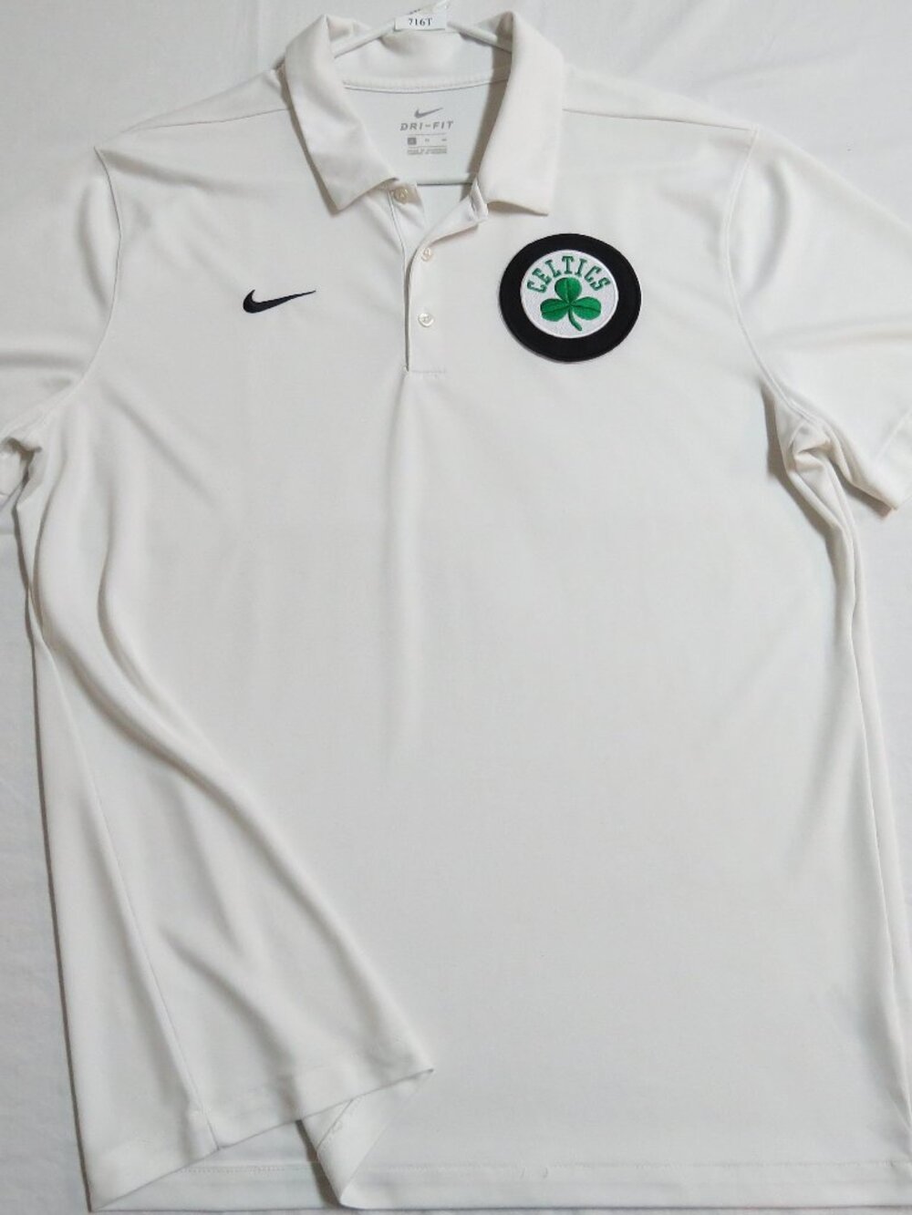 2XL CELTICS Nike Dri-Fit Men's #01K Polo Shirt